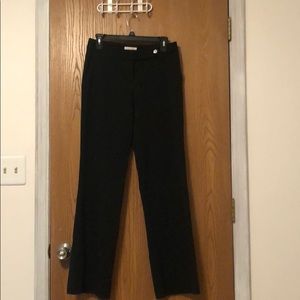 Calvin Klein wide leg black dress pant